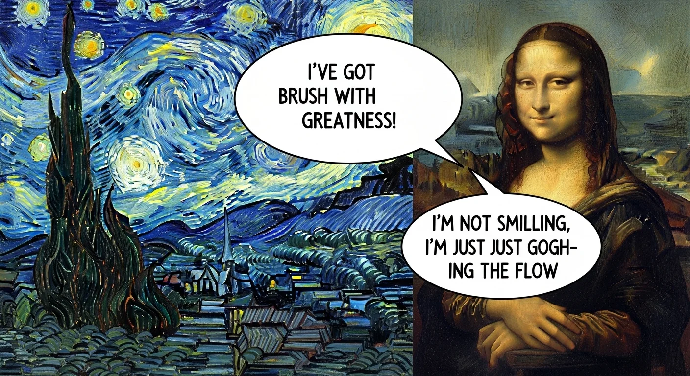 artist puns one liners