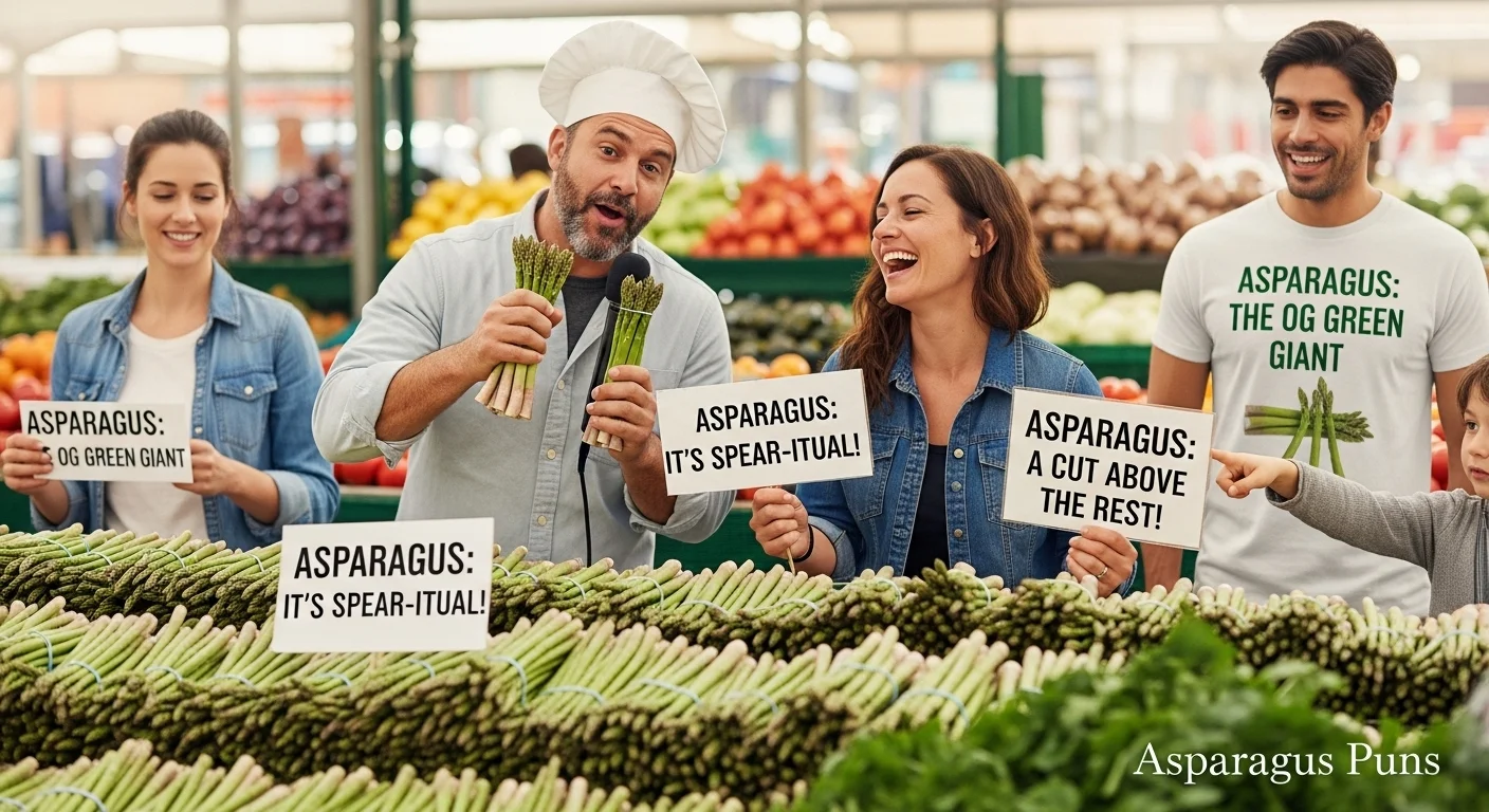 Travel-Themed Asparagus Puns