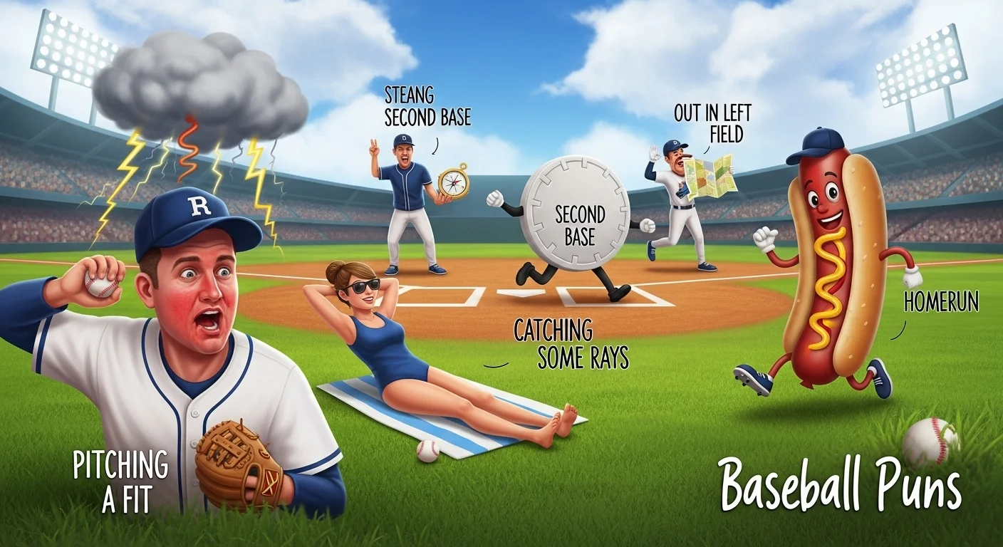 Baseball Weather Puns