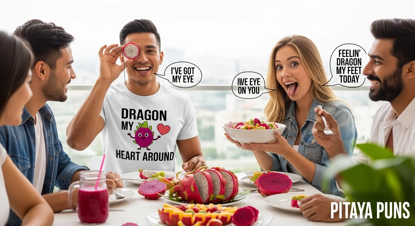 Pun-Filled Dragon Fruit