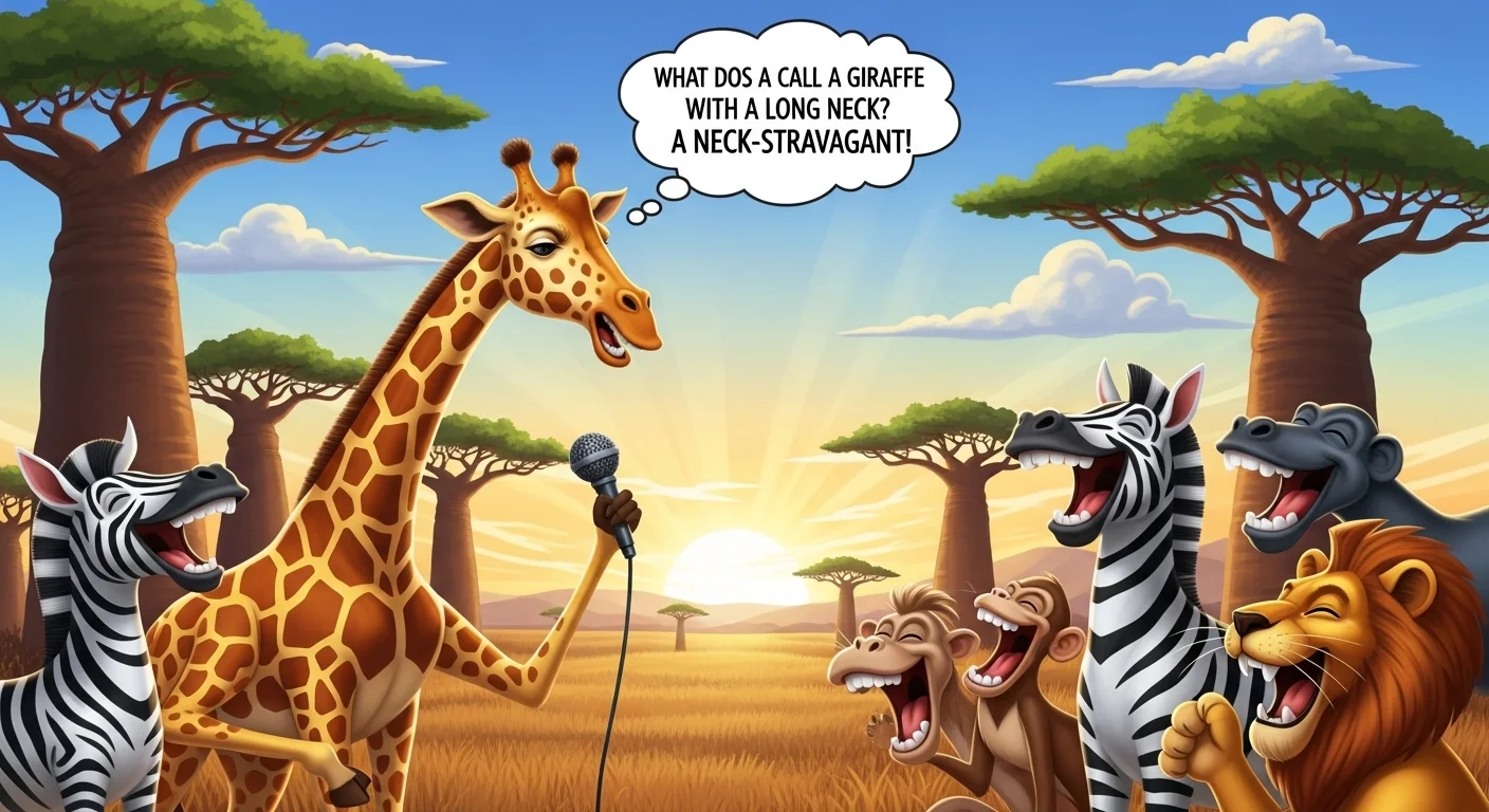 giraffe puns one liners