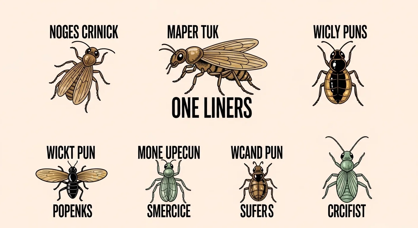 insect puns one liners