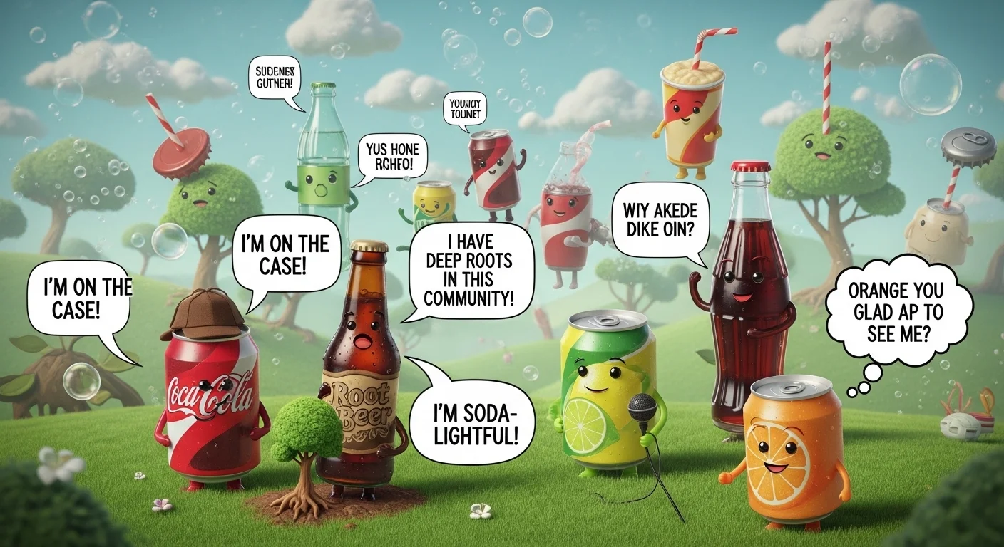 soda puns one liners