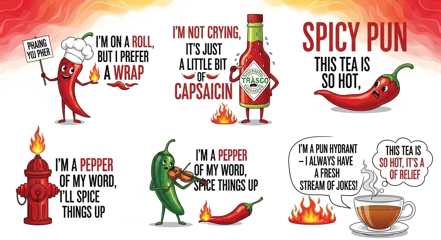 spicy puns one liners