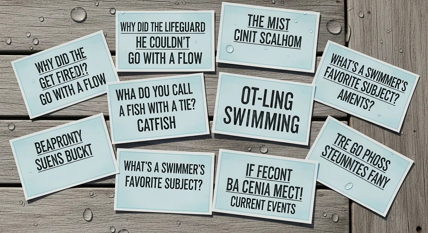 swimming puns one liners
