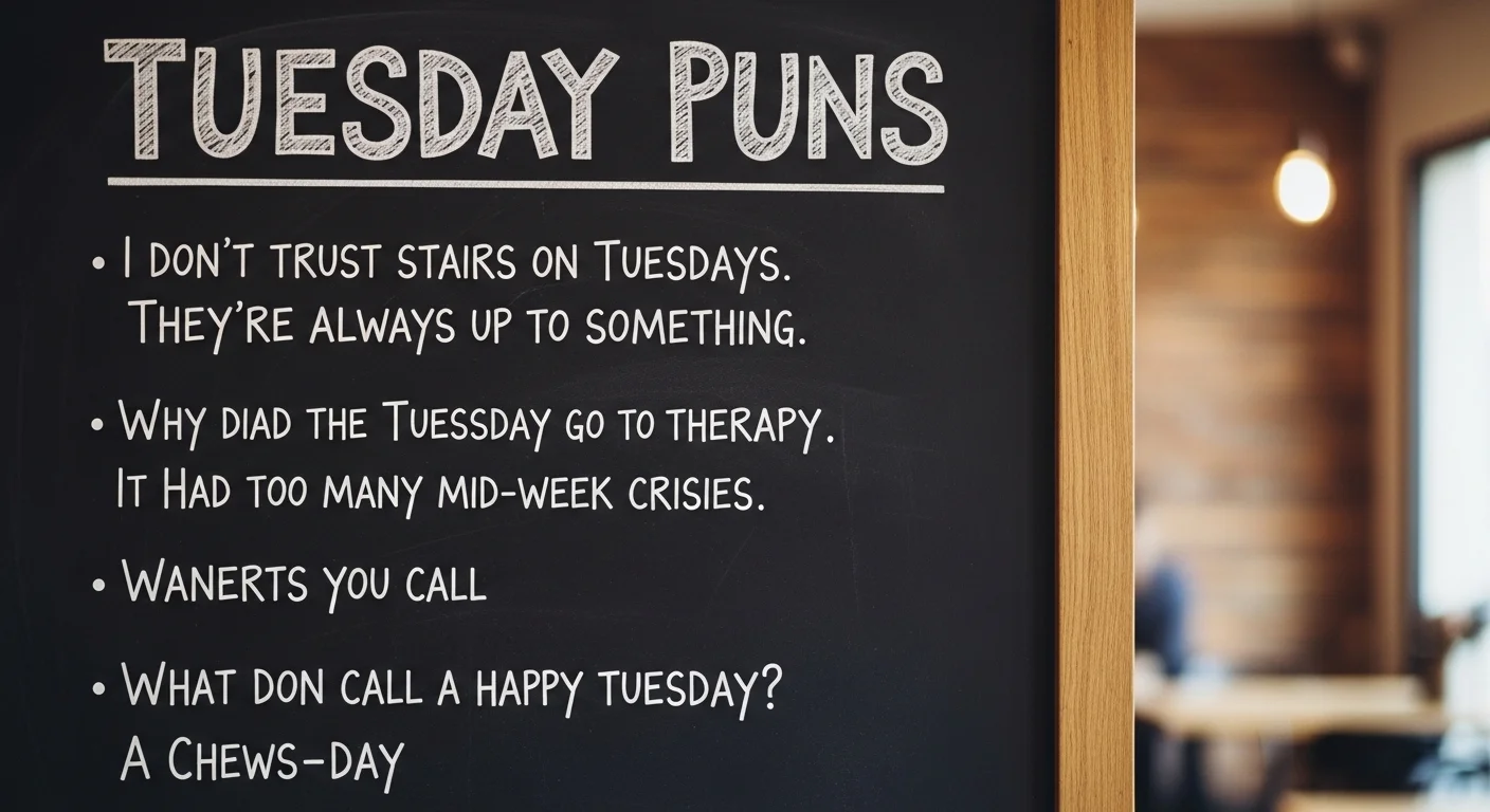 tuesday puns one liners