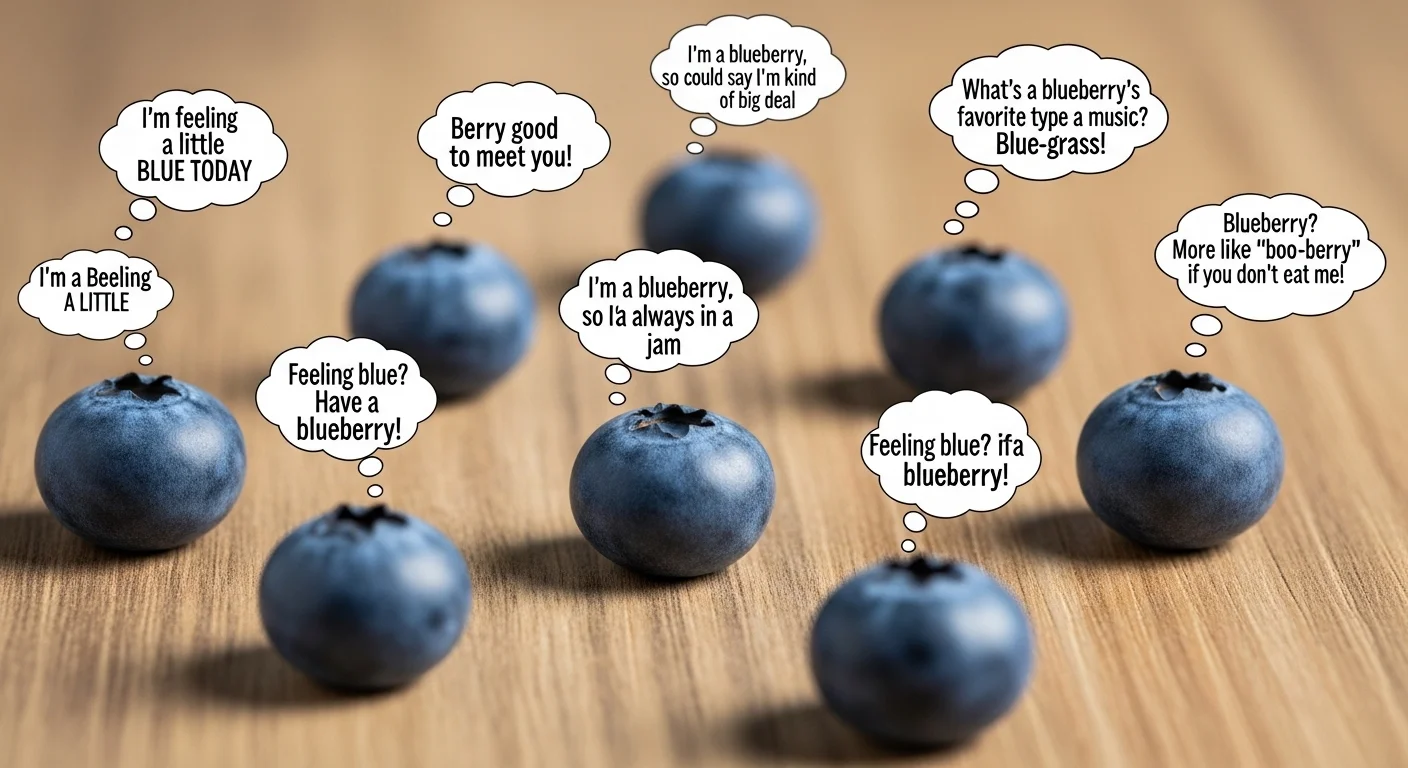 Blueberry Puns One Liners
