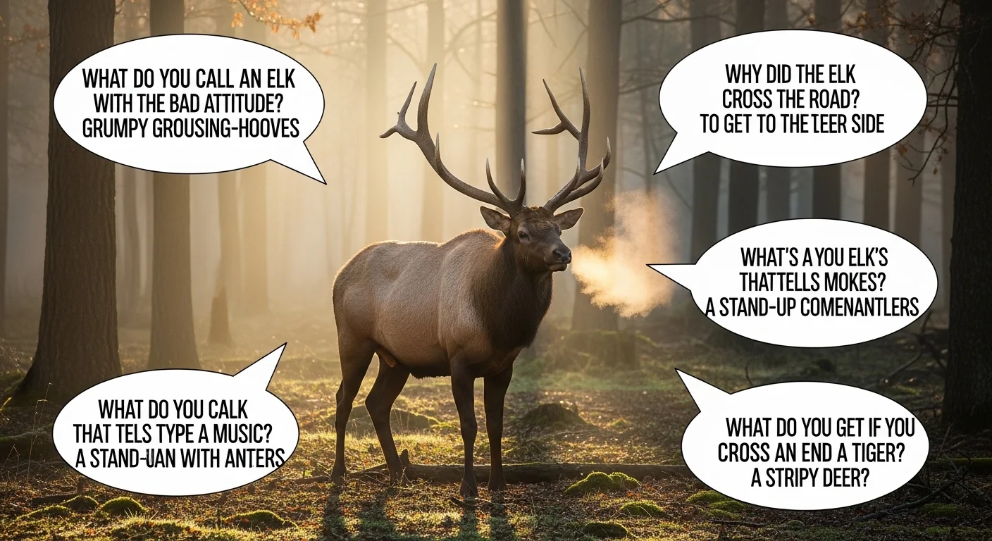 Elk puns one liners