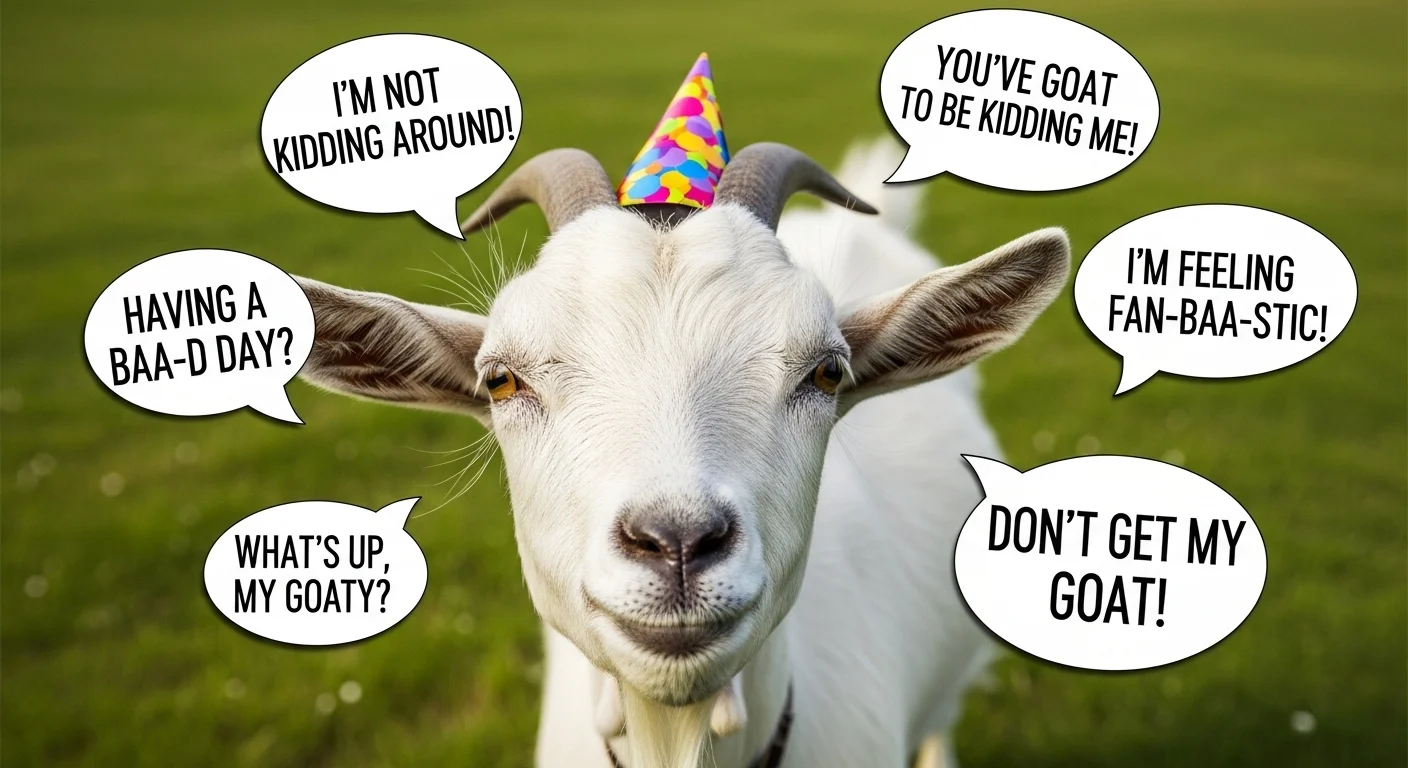 Goat puns one liners