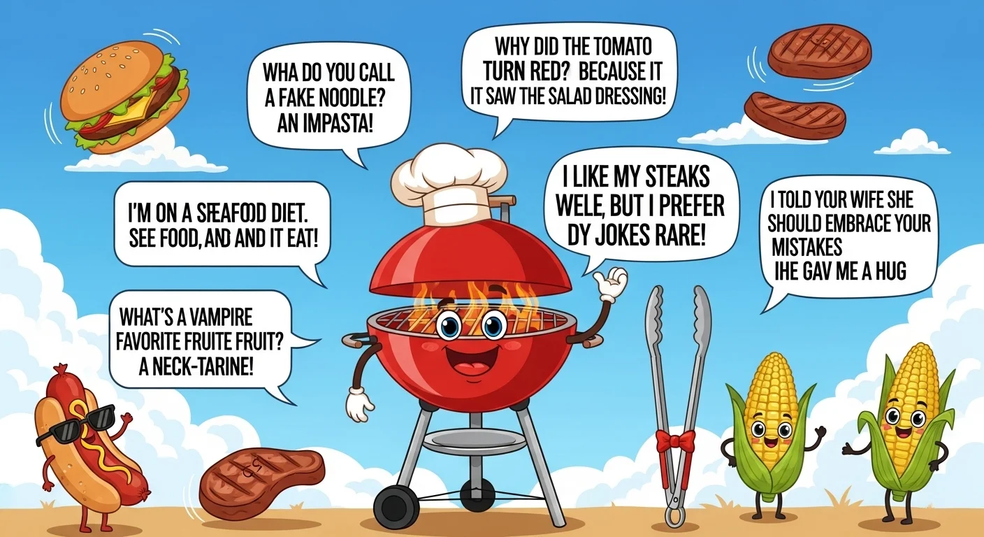 Grill puns one liners