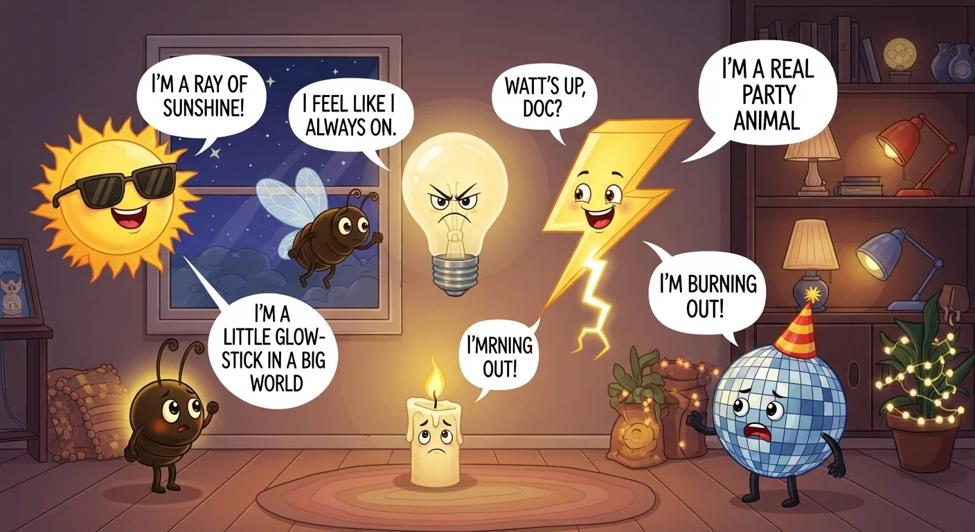 Light puns one liners