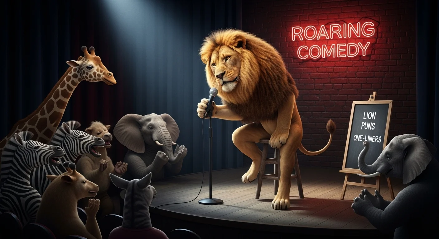 Lion puns one liners