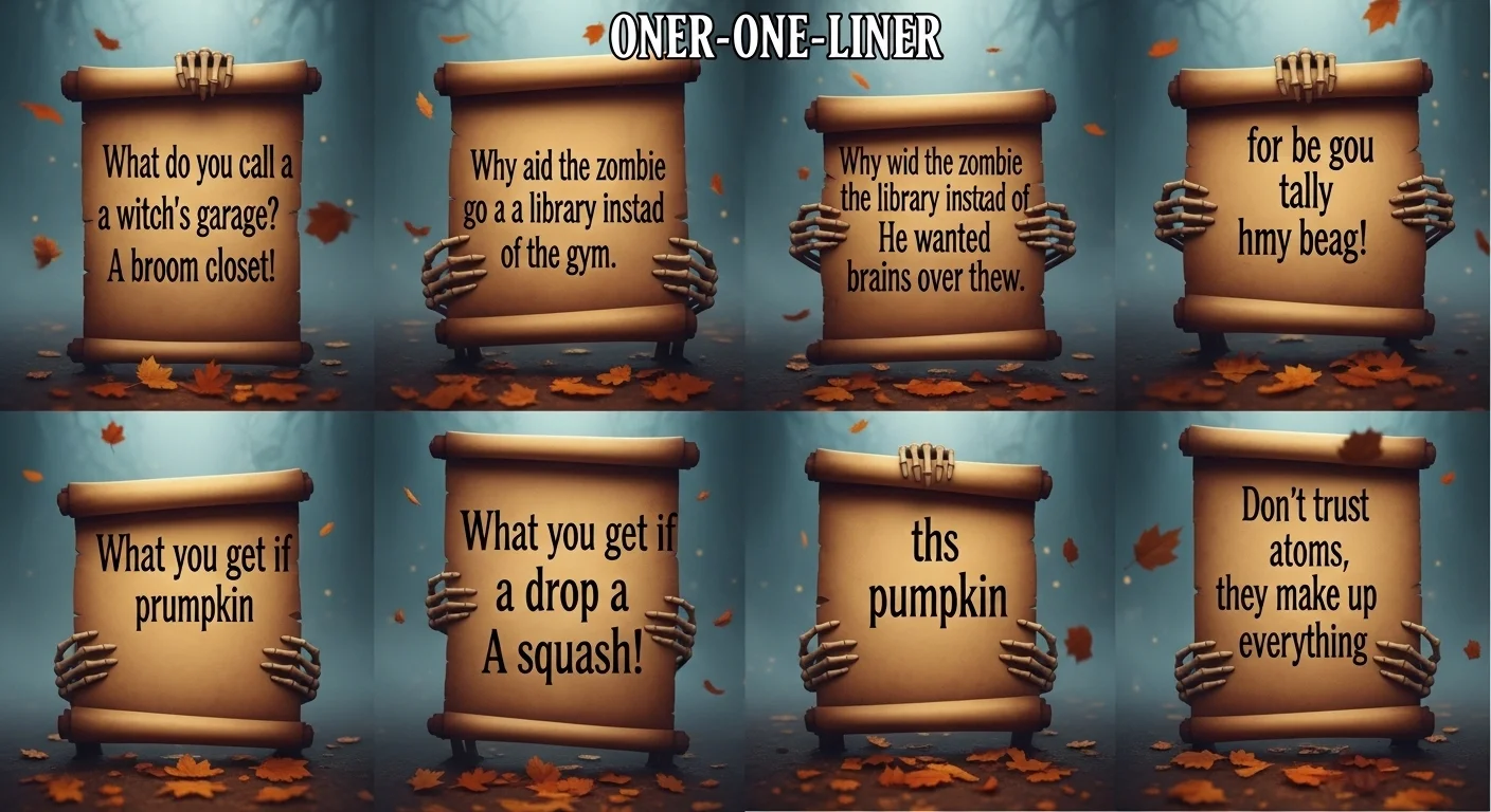 October puns one liners