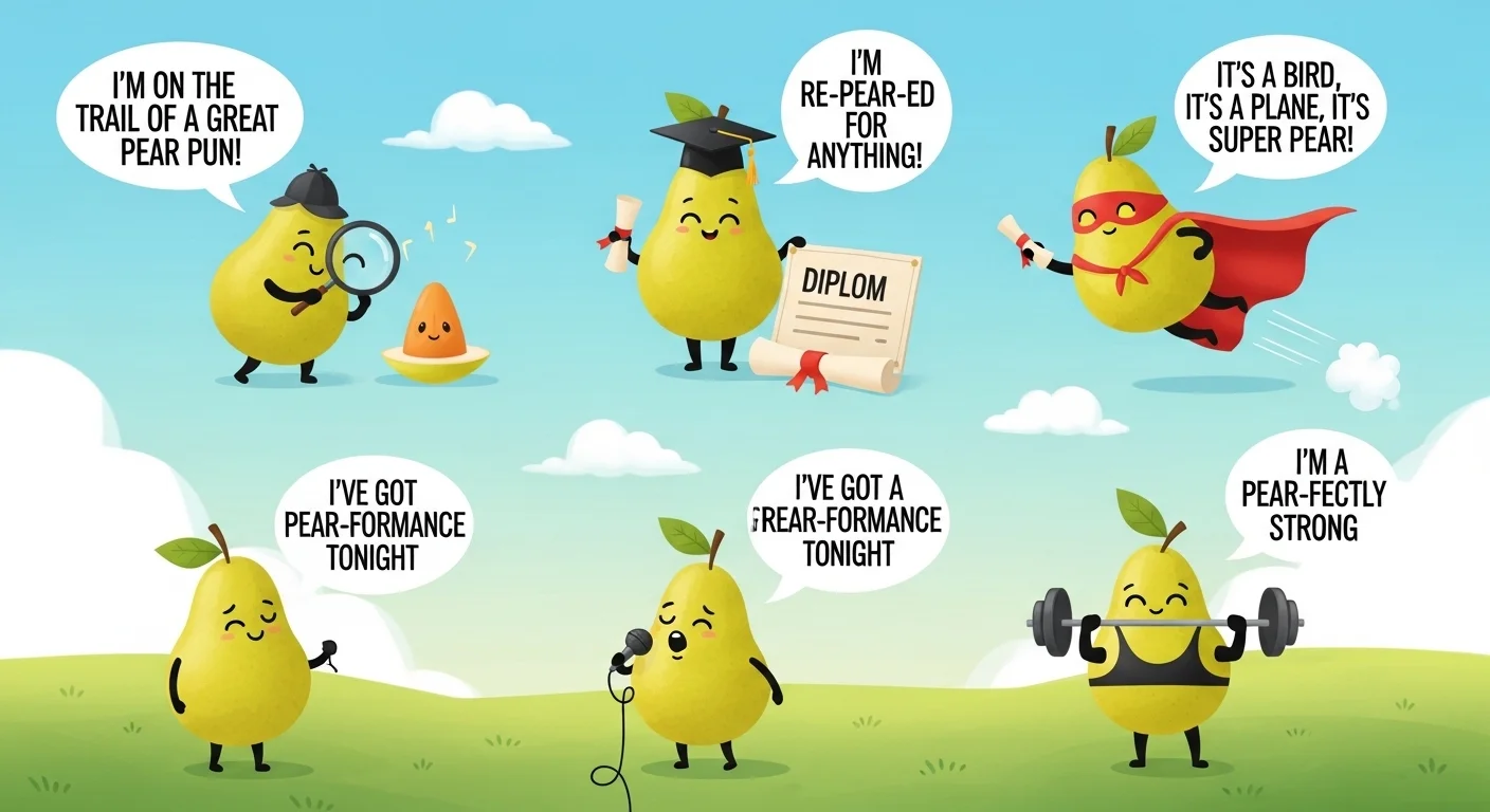 Pear puns one liners