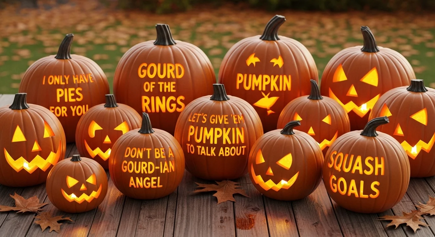 Pumpkin puns one liners