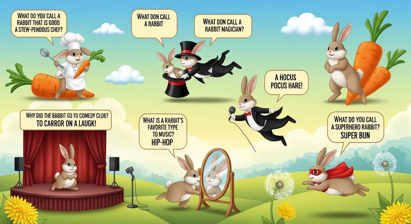 Rabbit puns one liners