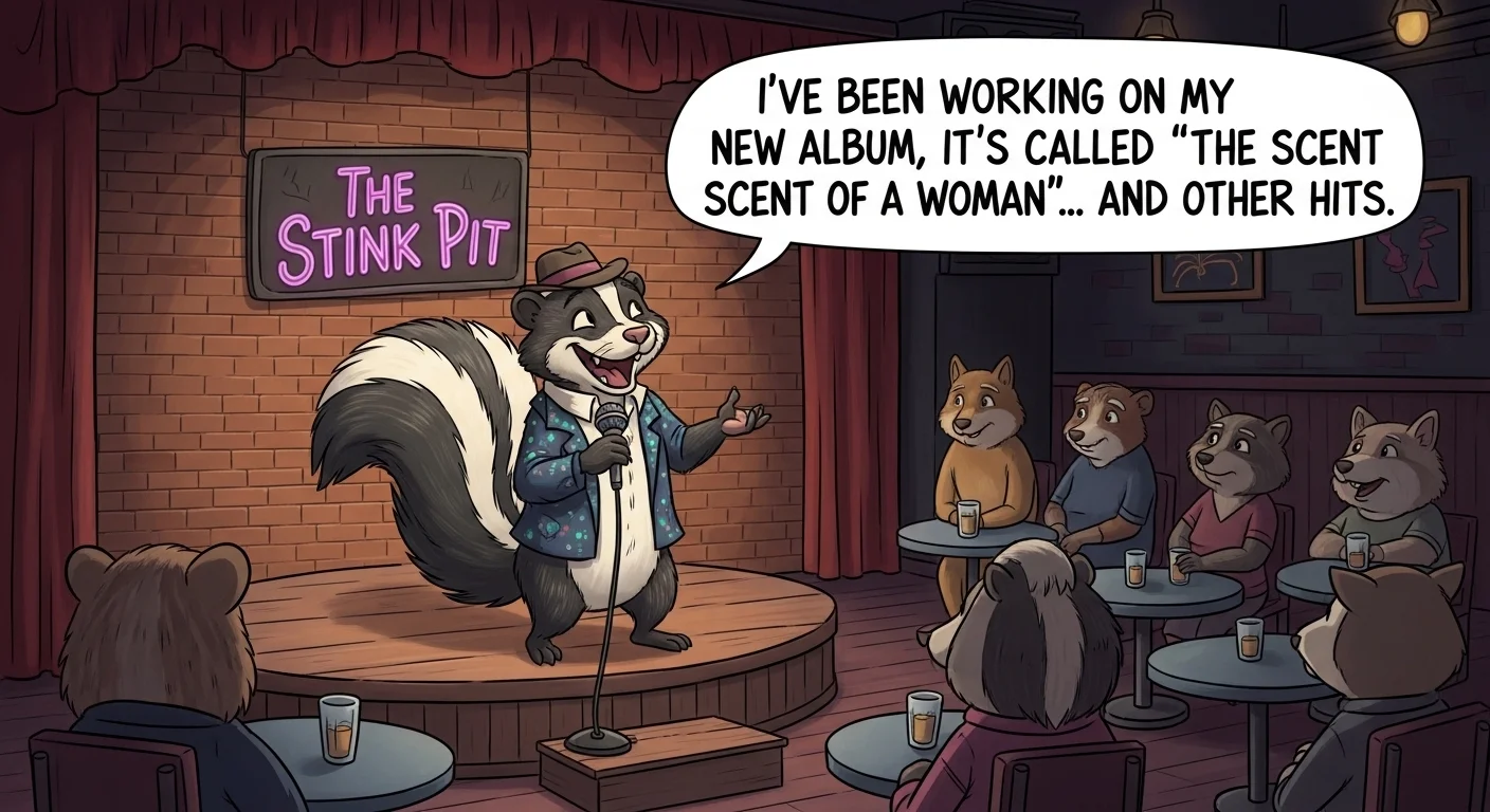 Skunk puns one liners