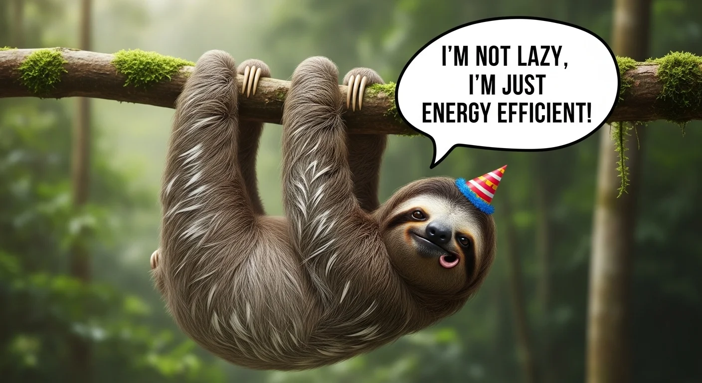 Sloth puns one liners