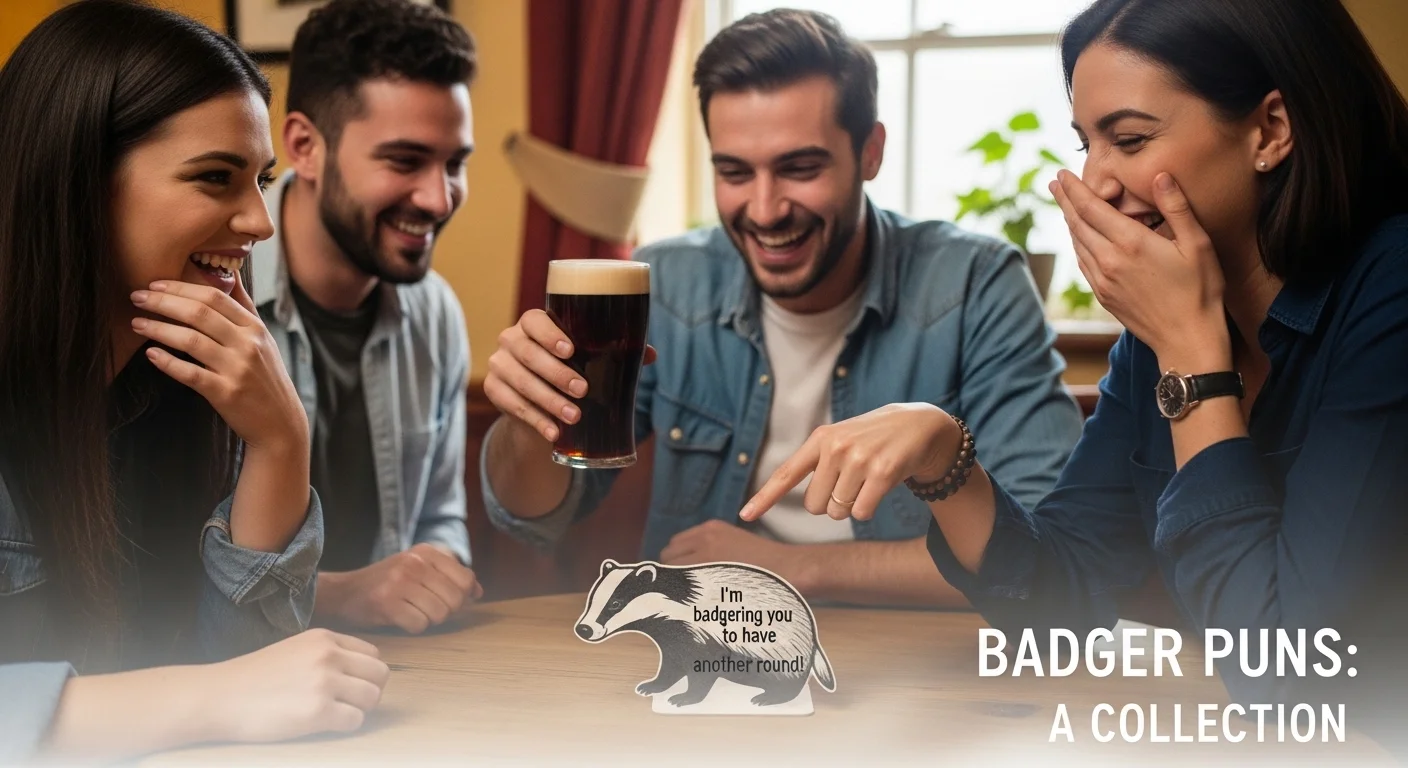 Relationship & Friendship Badger Puns
