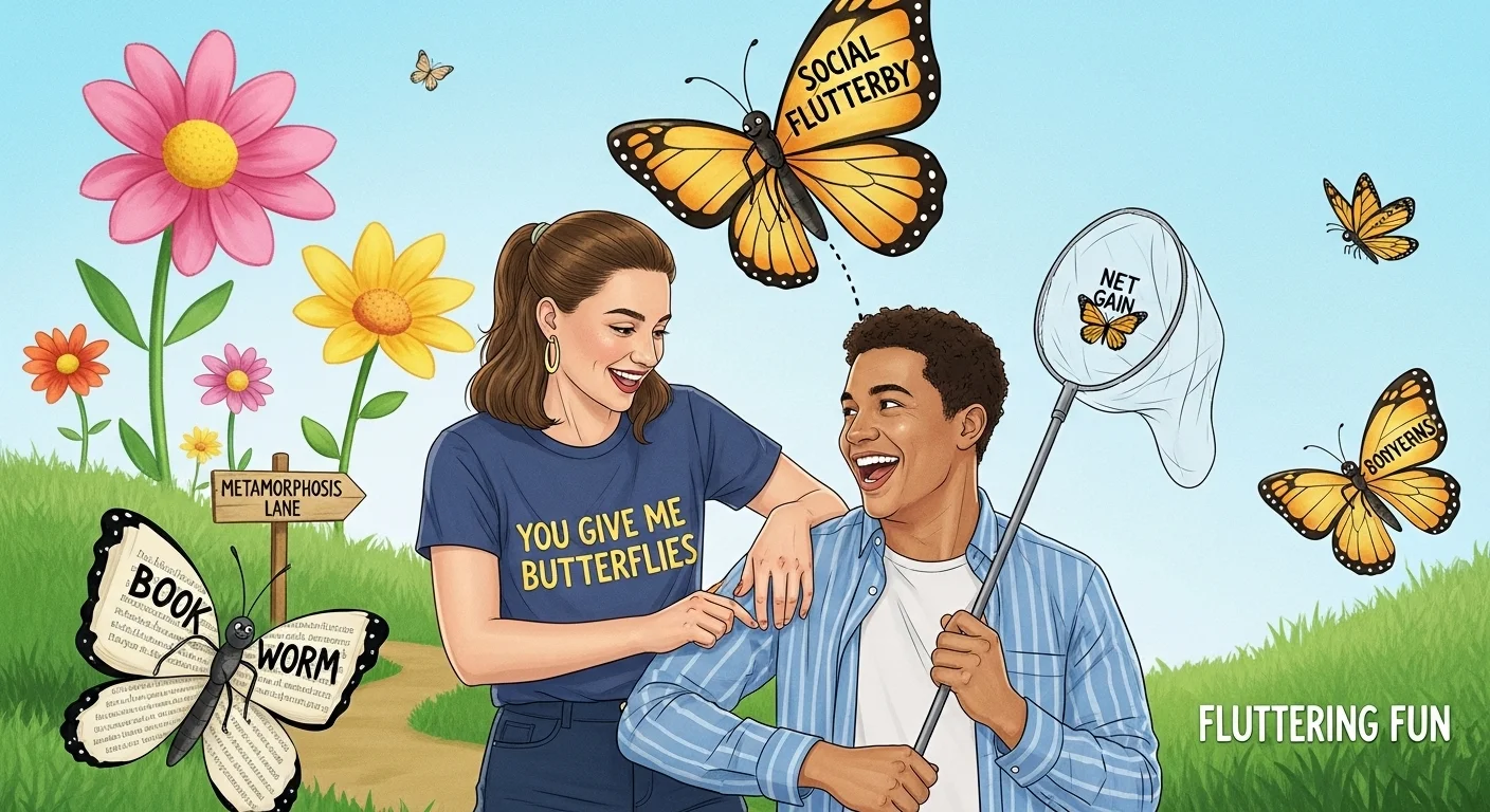 Punny Butterfly Occupations