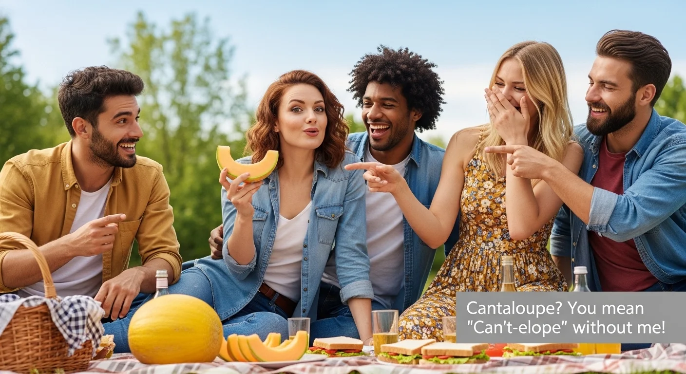 Cantaloupe Puns for Parties & Holidays