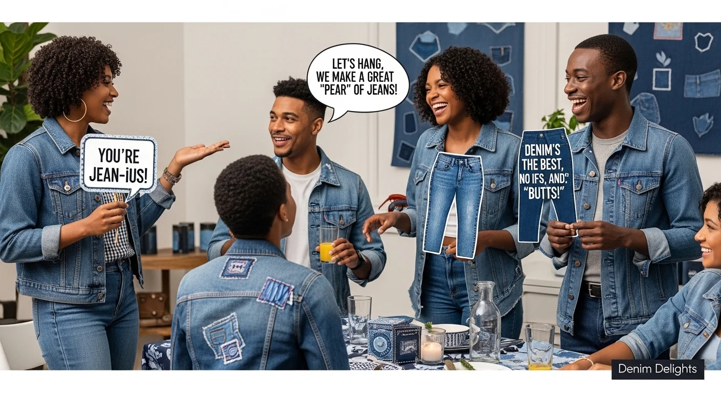 Denim & Friendship Puns