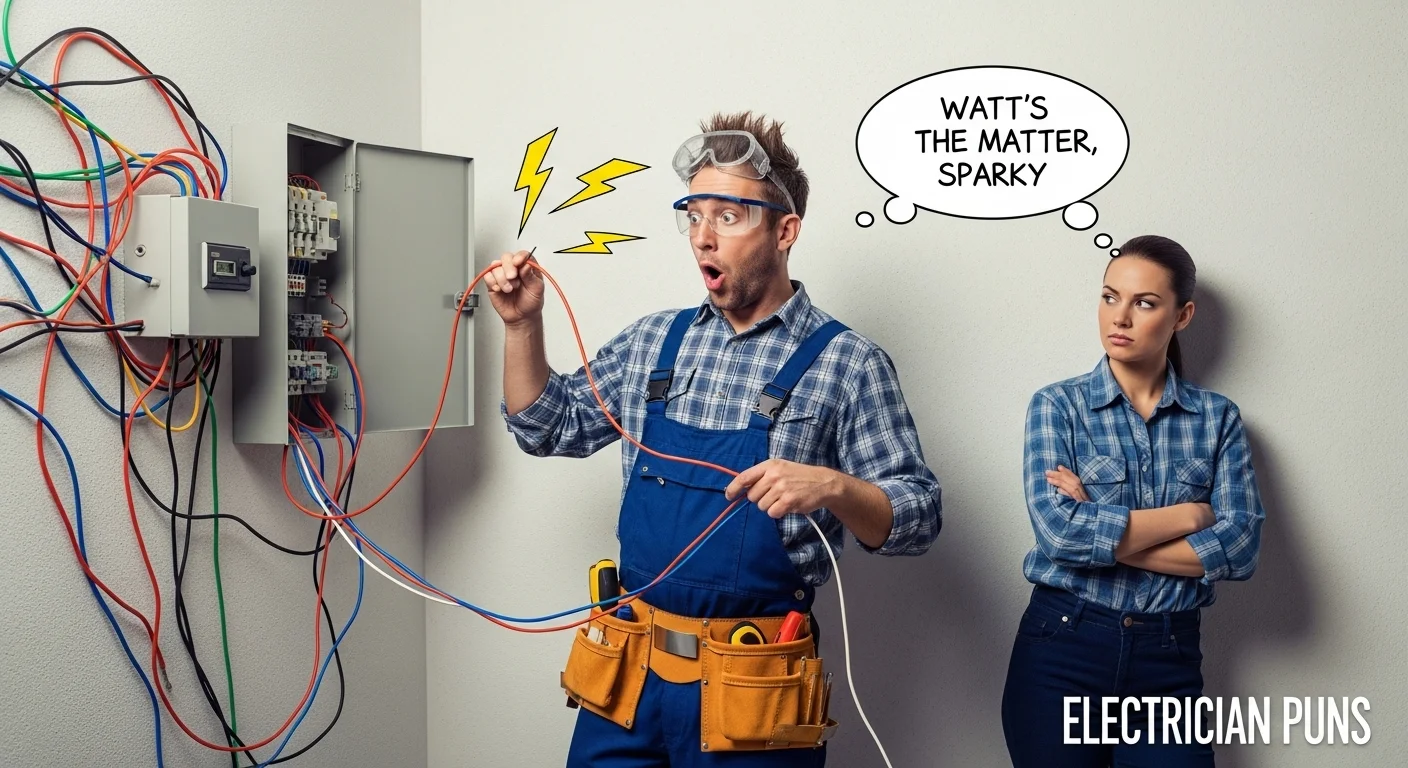 Romantic Electrician Puns