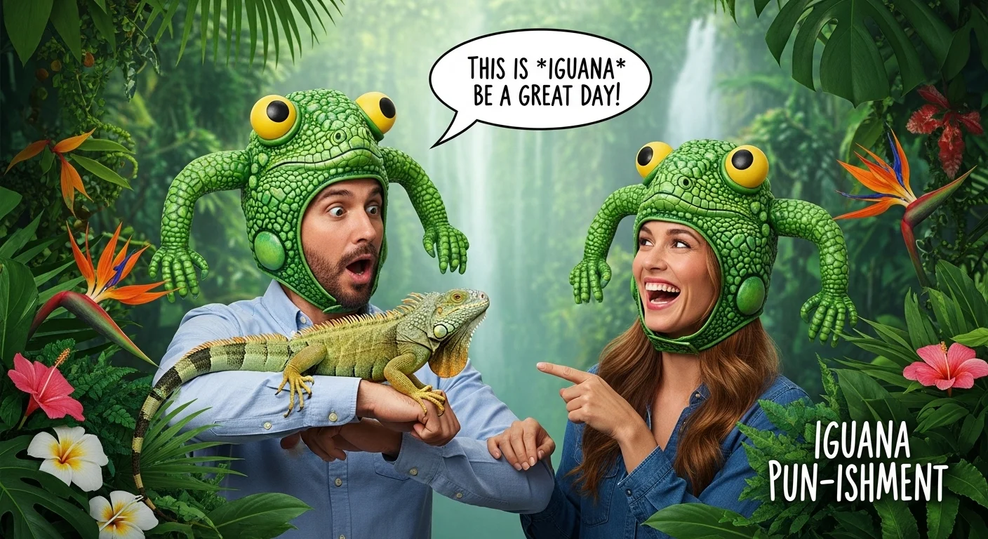 Funny Iguana One-Liners