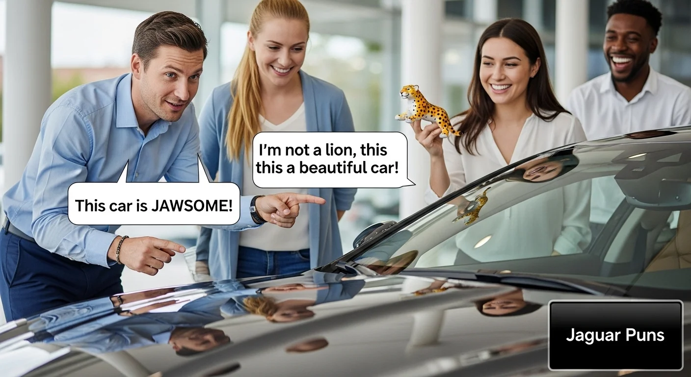Rich Jaguar Puns