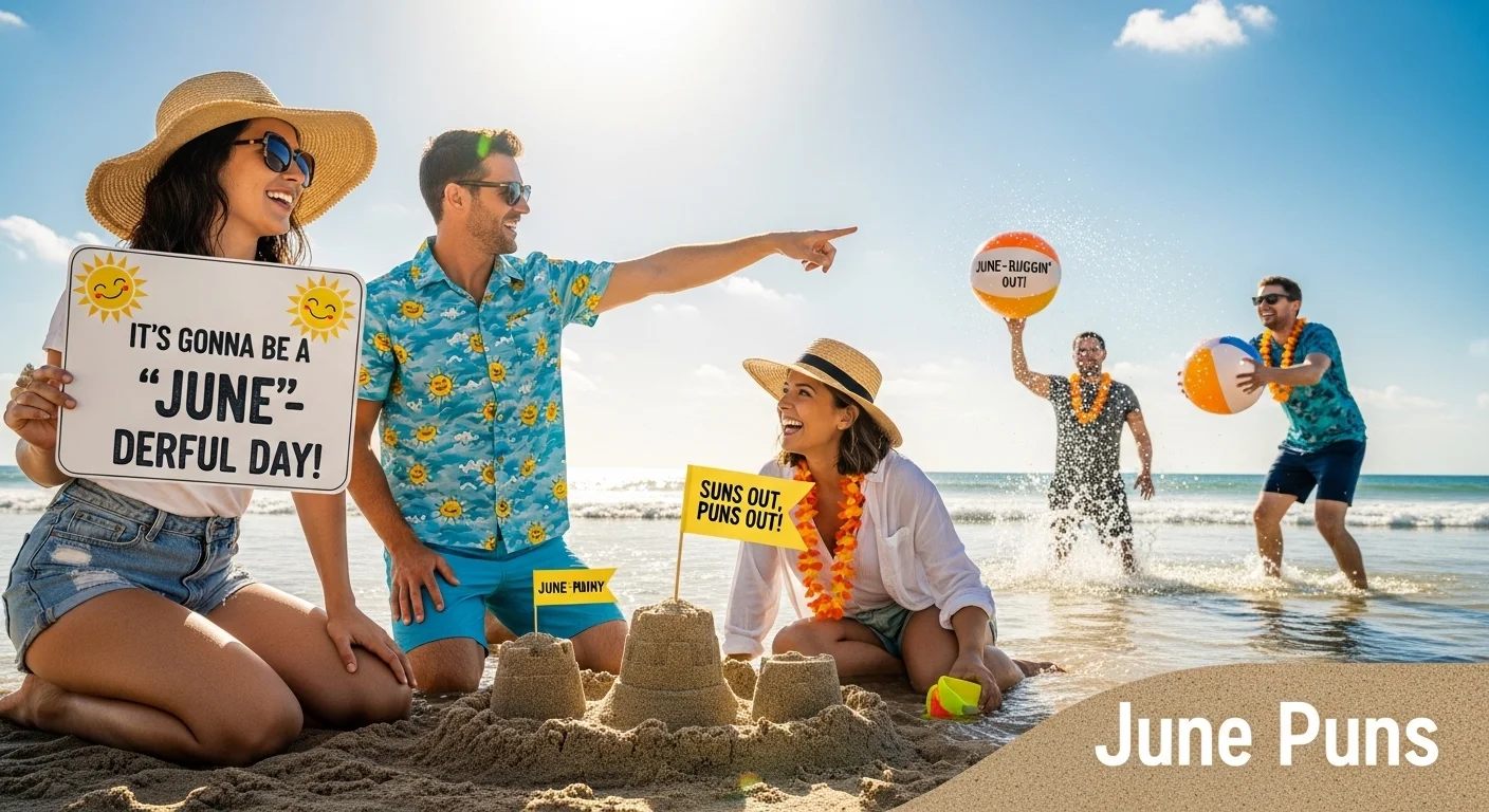 Sunshine and Glow Puns