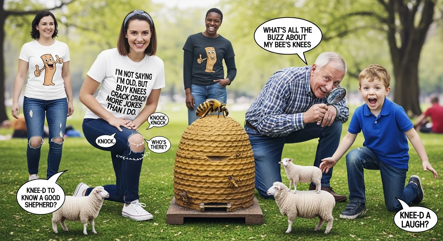 Knee Puns for Friends