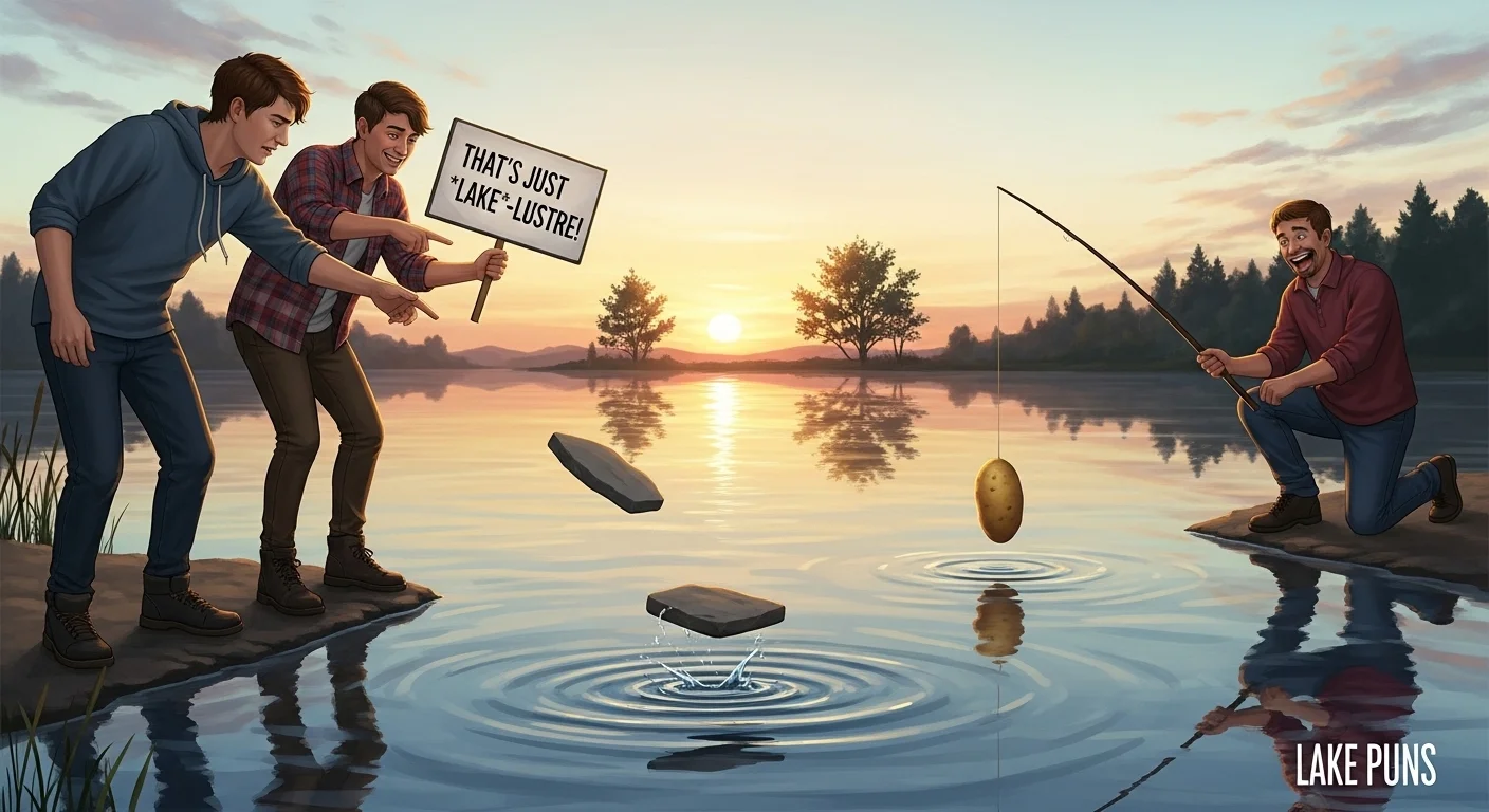 Clever Lake Wordplay