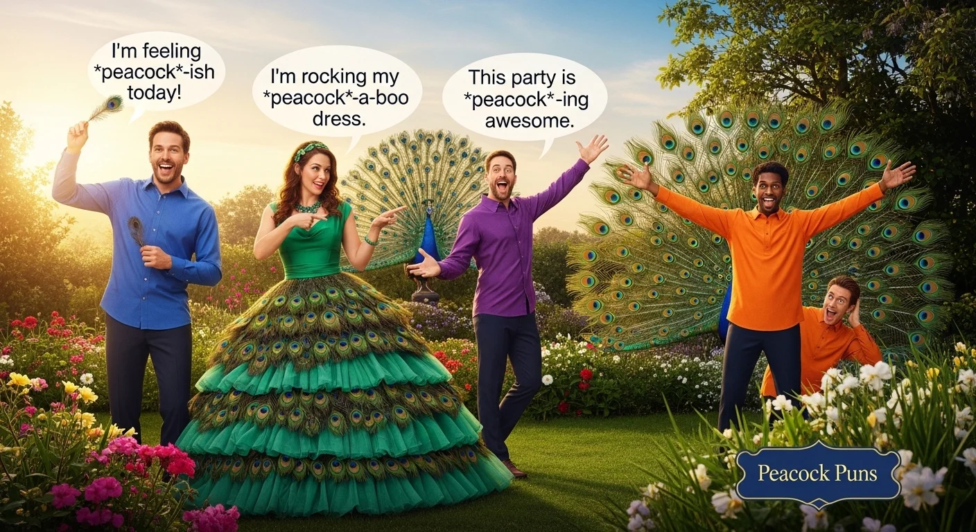 Peacock One-Liners