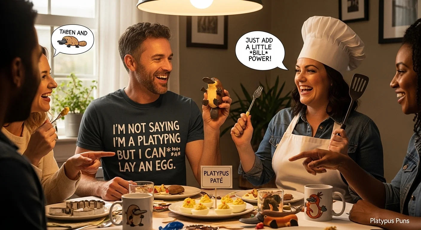 Platypus Pun Mashups