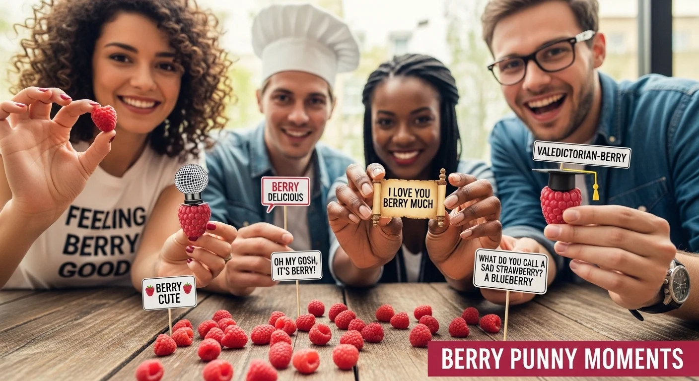 Sweet Raspberry Puns