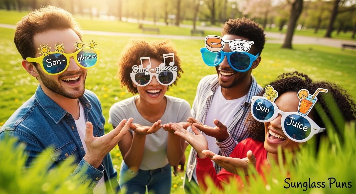 Silly Sunglass One-Liners