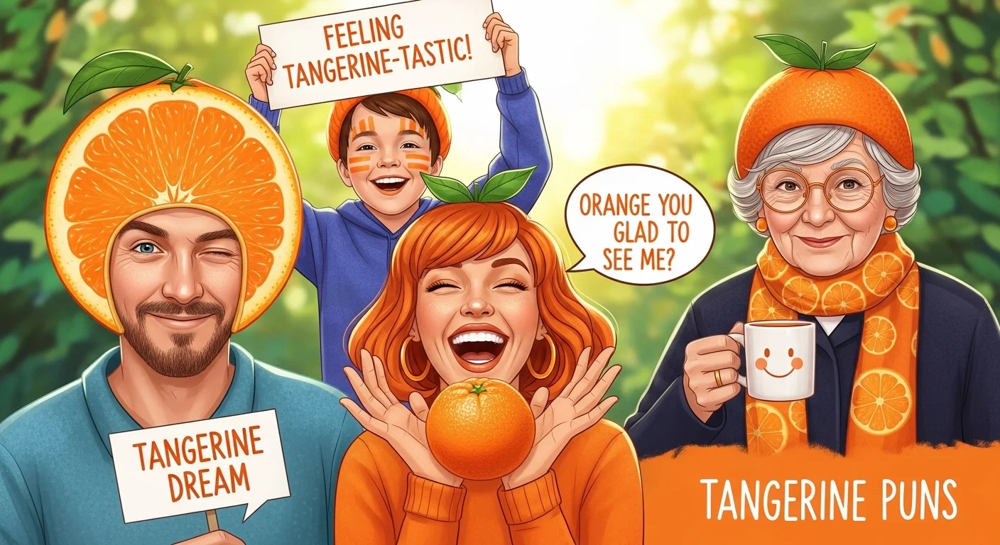   Morning Tangerine Puns for a Zesty Start