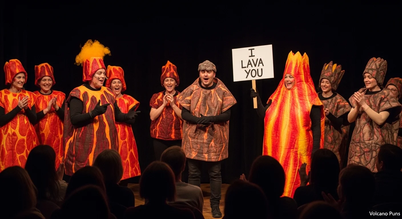 Best Volcano Puns to Erupt with Laughter