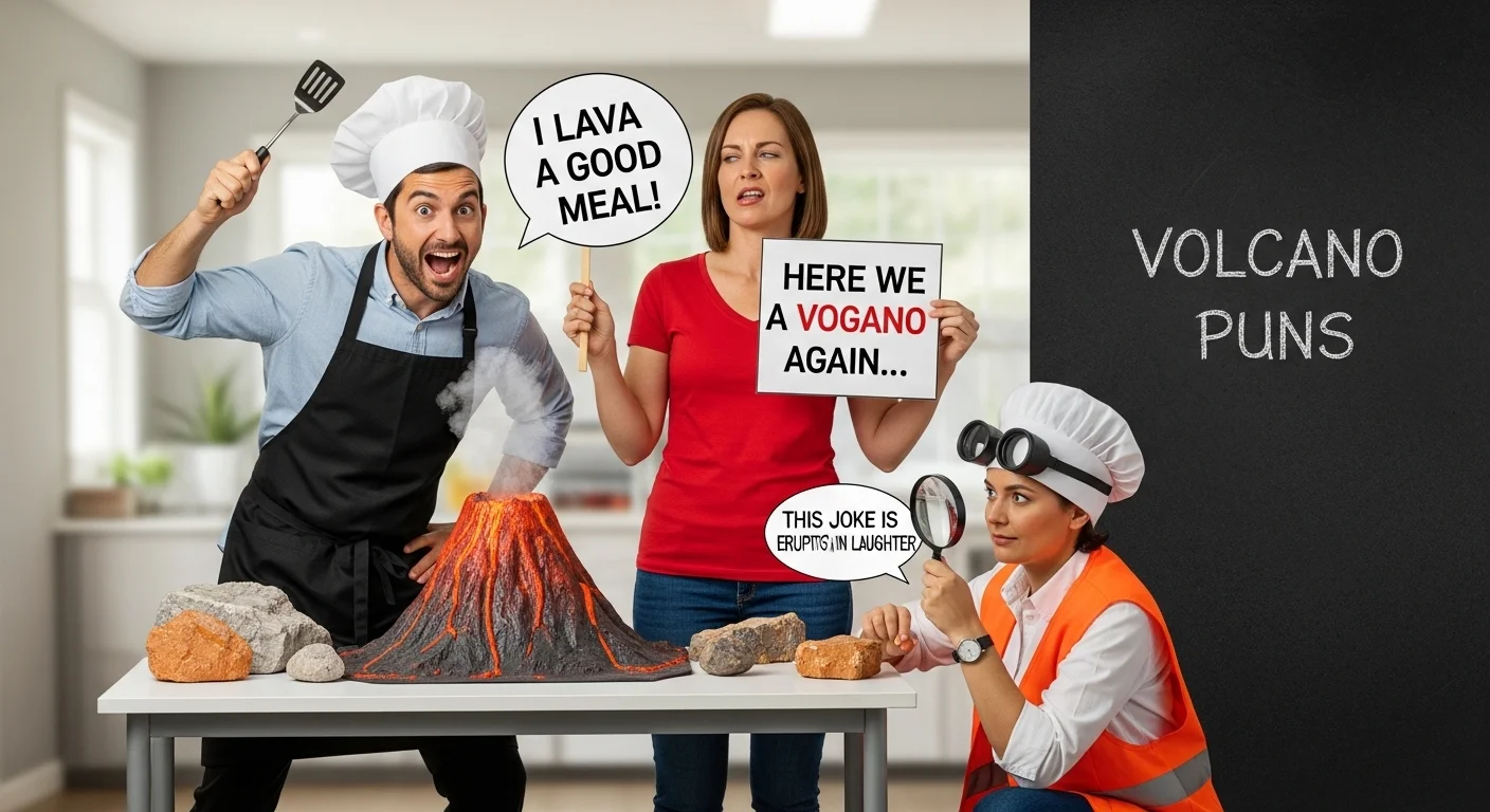 Volcano Puns Dirty