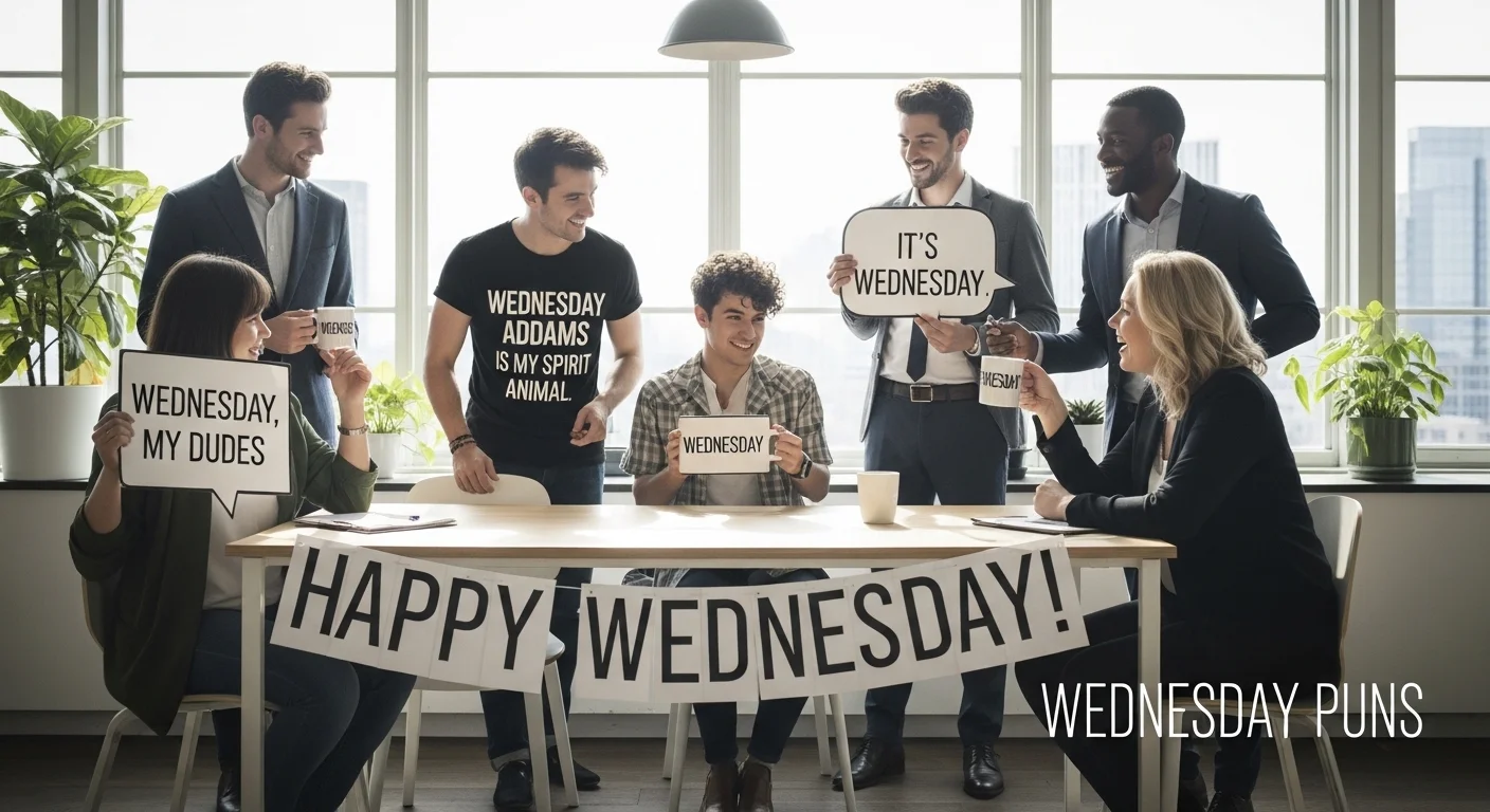Best Wednesday Puns