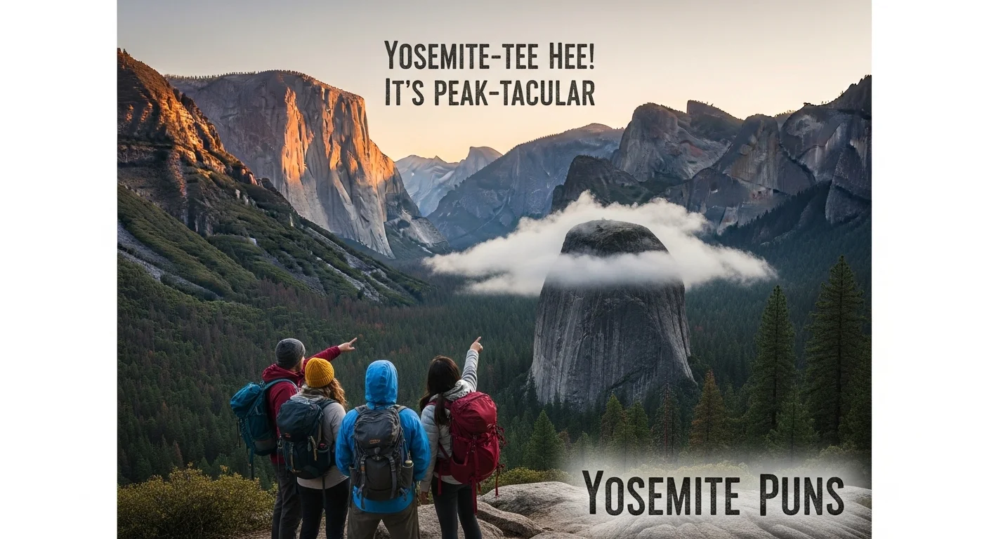 Best Yosemite Puns to Get Things Rolling