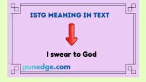 ISTG Meaning In Text