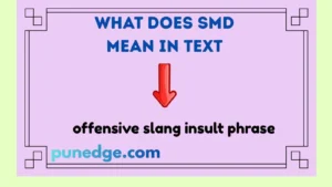What Does SMD Mean in Text