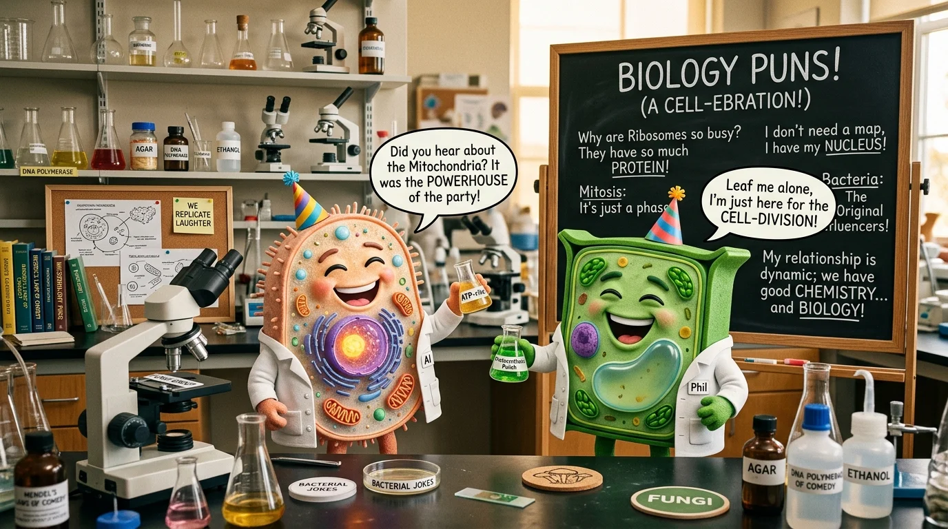 Best Biology Puns to Start Learning