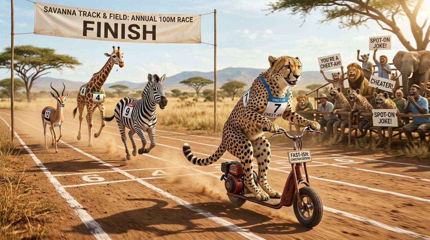 Cheetah Work & Career Puns