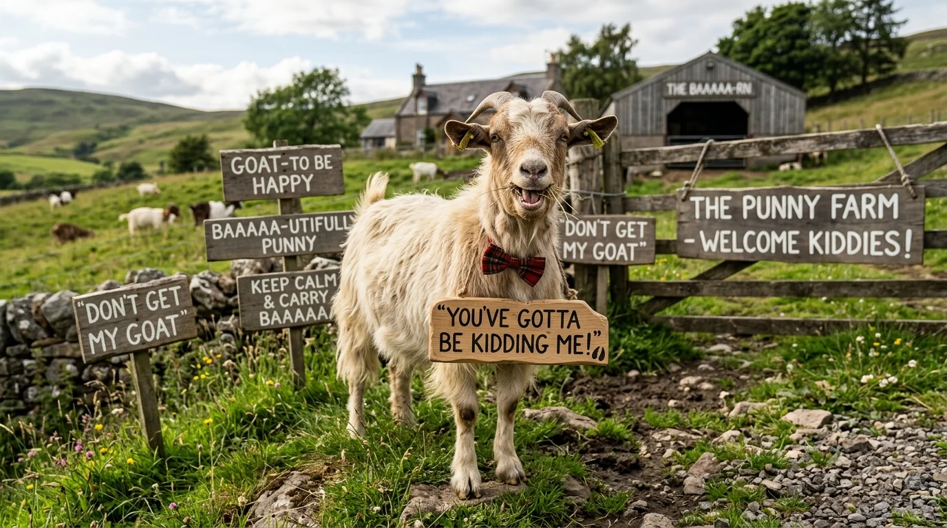 Goat Puns One-Liners For Instagram
