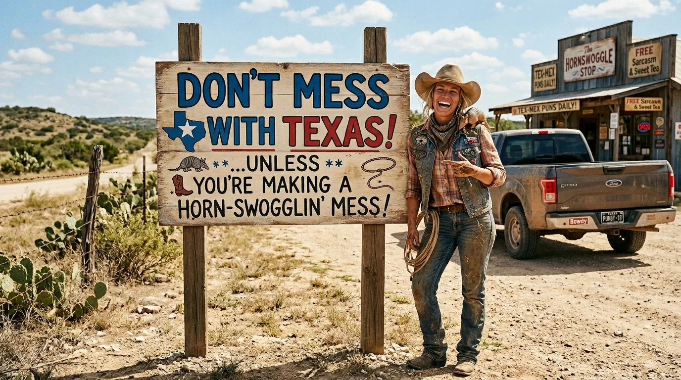 Savage Texas Puns That Bite