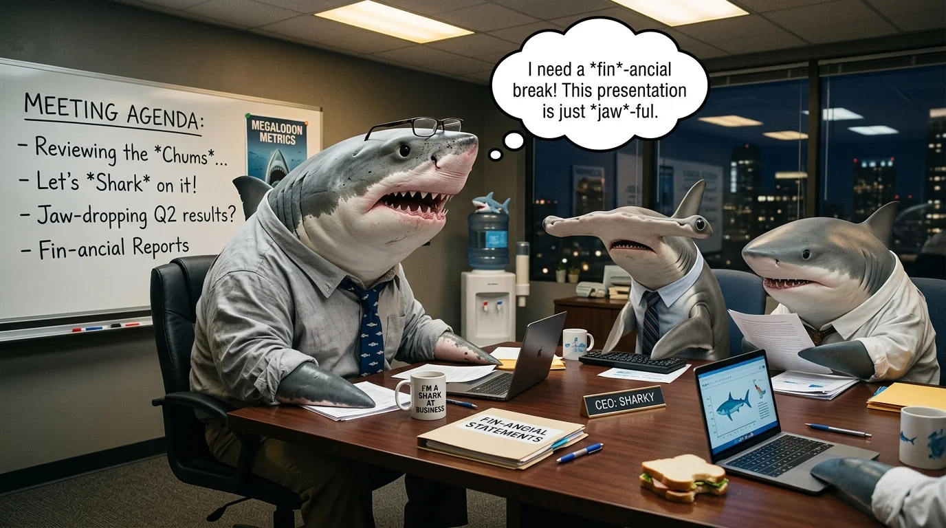 Shark Puns Love