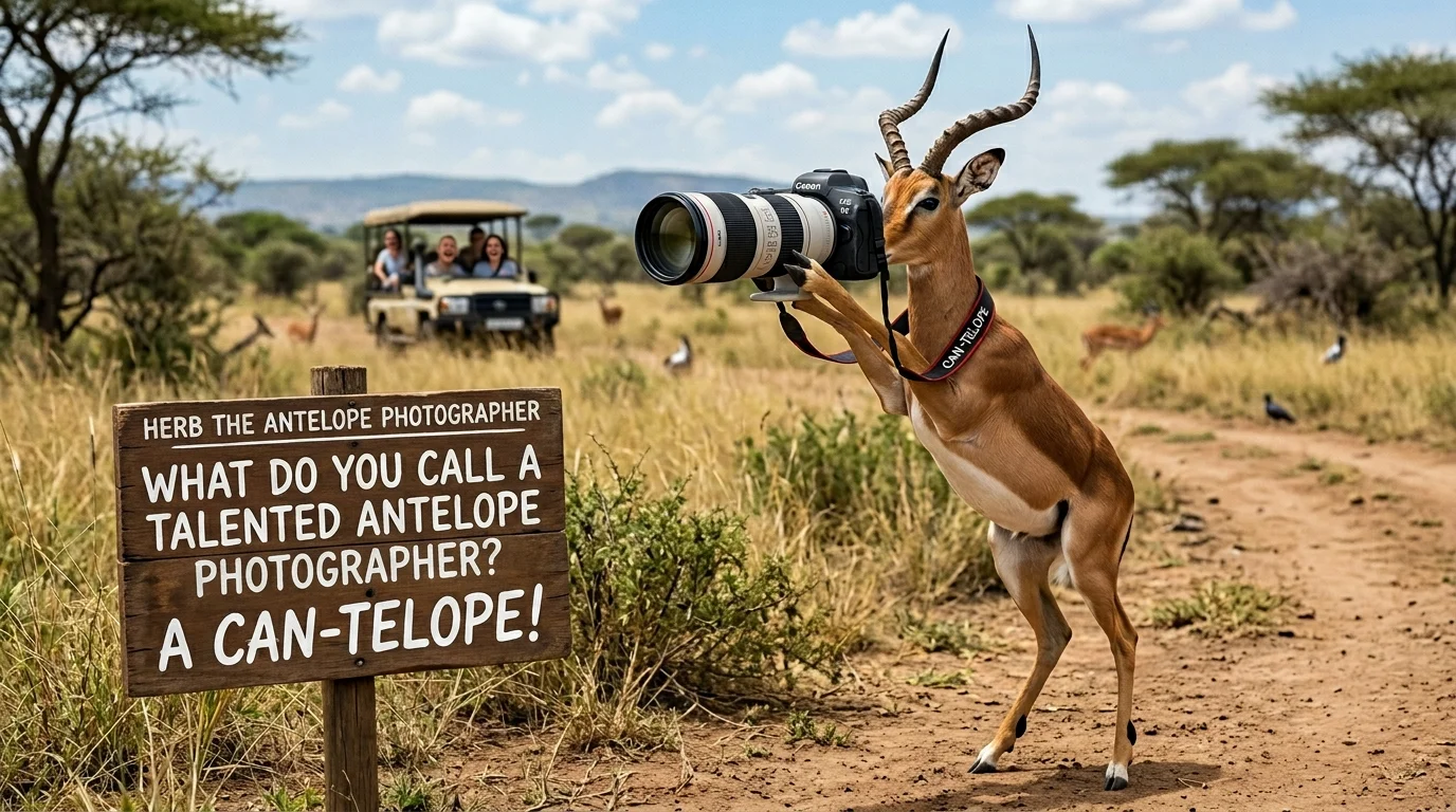 Wild and Free Antelope Puns