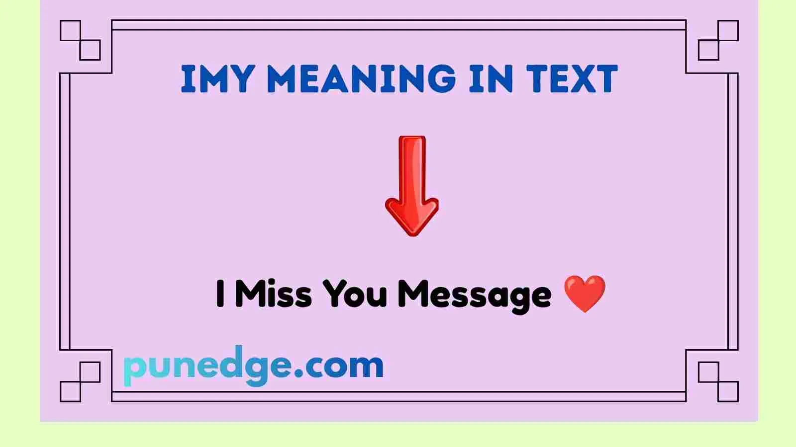 IMY Meaning in Text